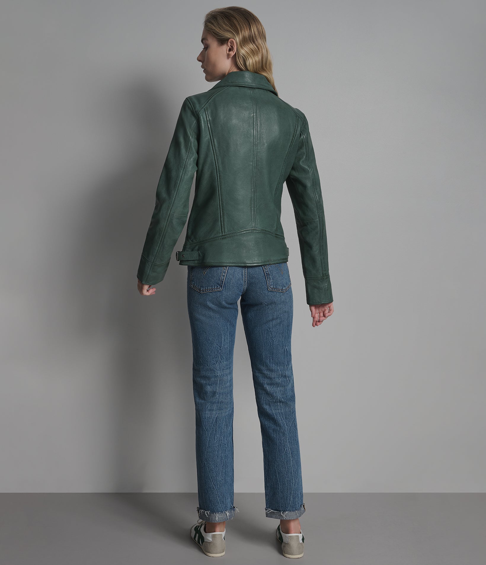 Marissa Asymmetric Moto Jacket View 3 | Women's Jackets & Coats