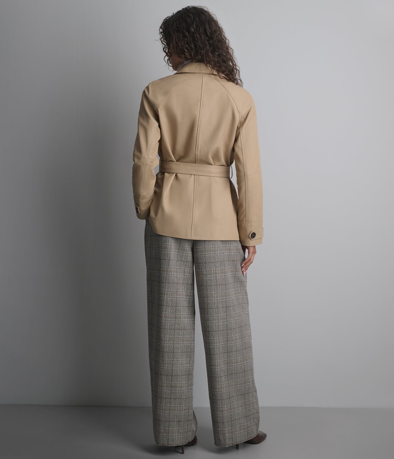 Iris Lightweight Short Trench Coat View 5