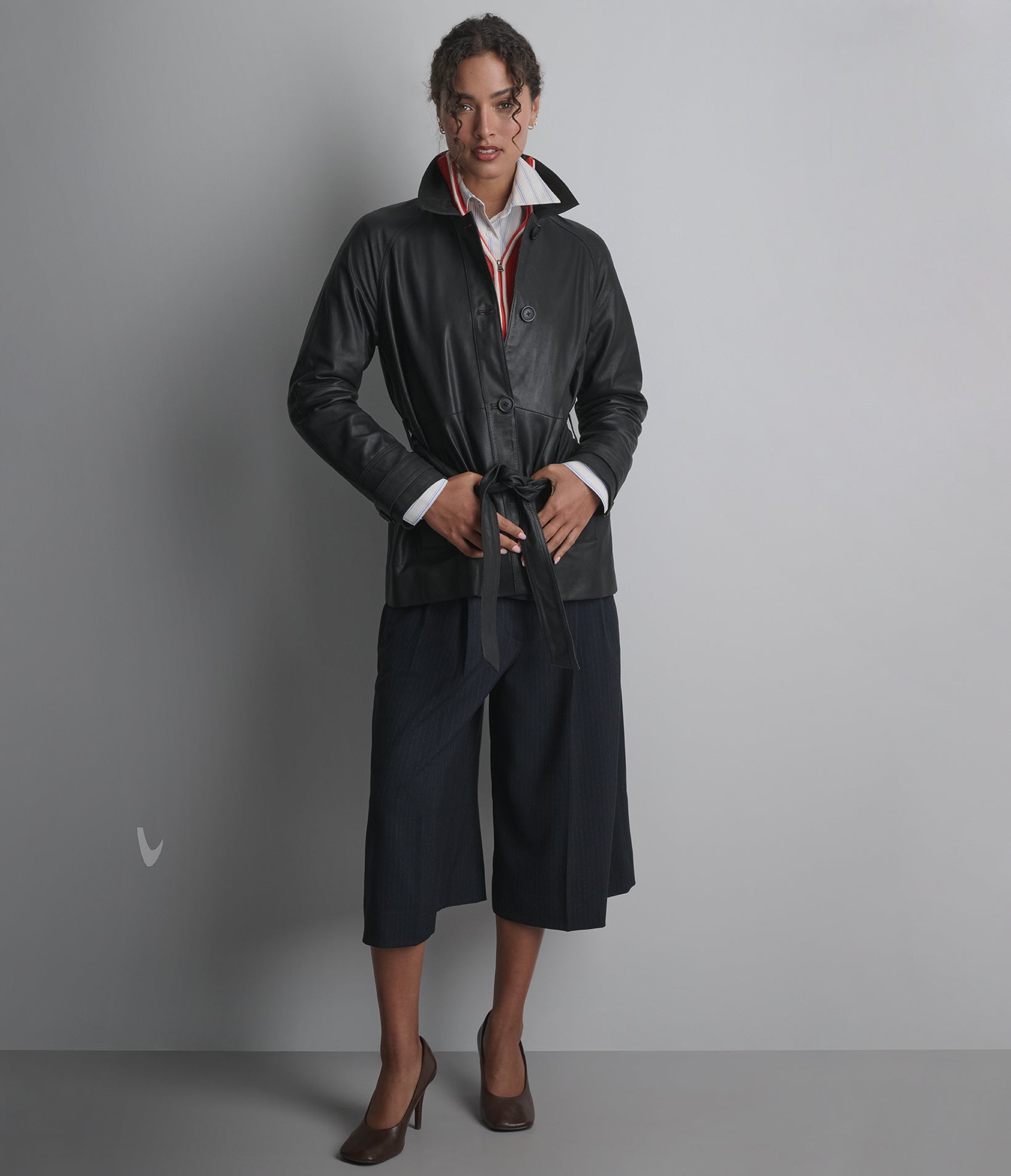 Iris Lightweight Short Trench Coat View 7