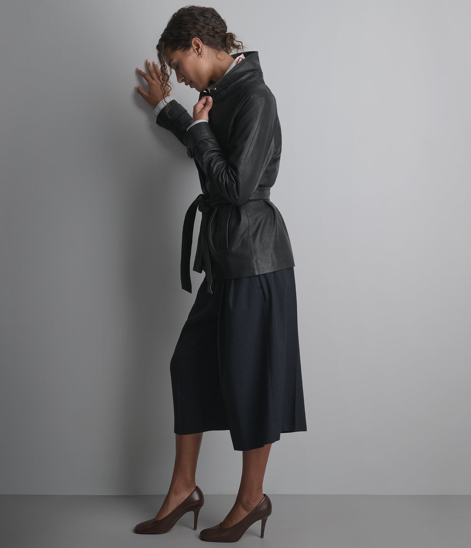 Iris Lightweight Short Trench Coat View 6