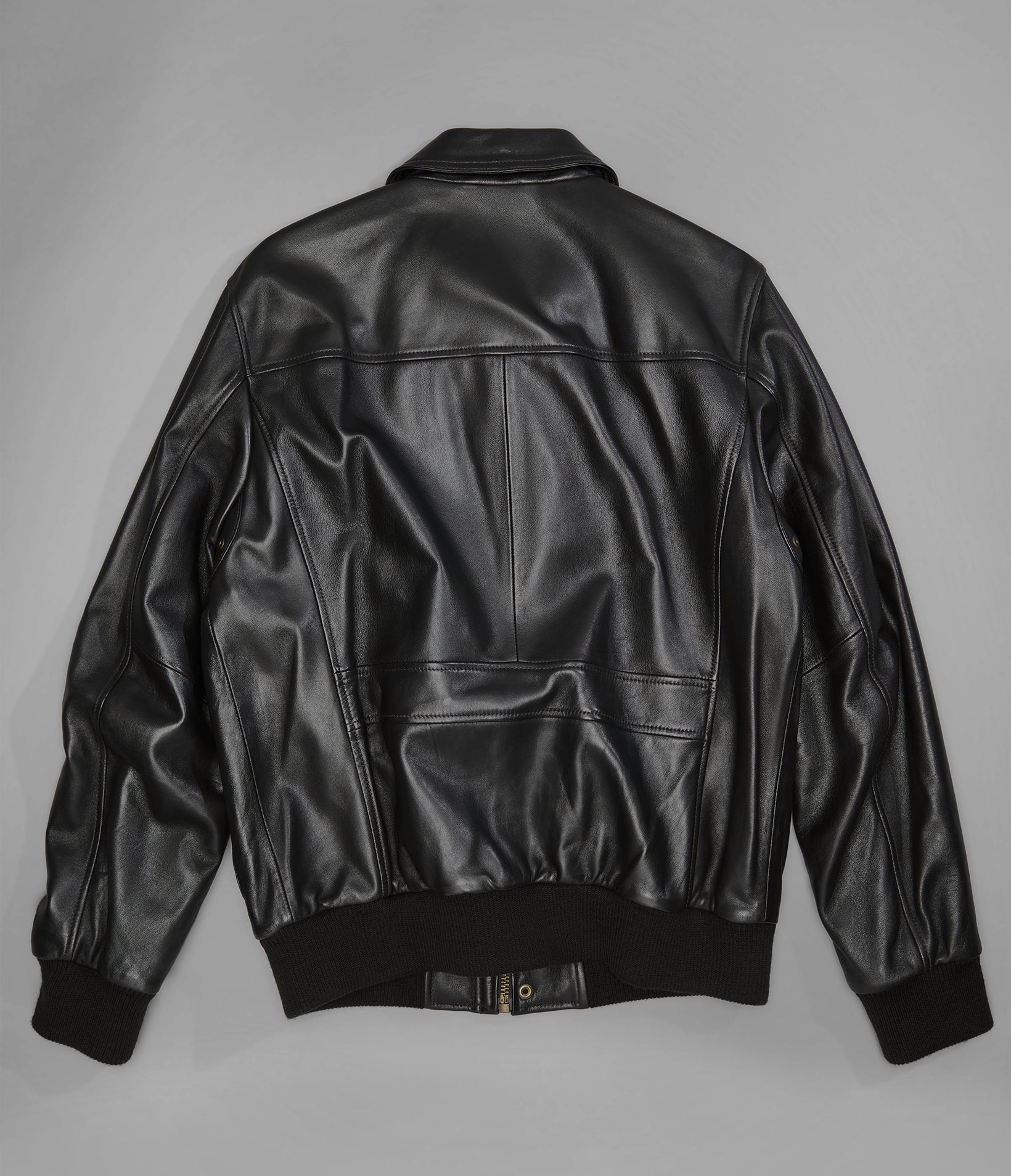 Chris Leather Bomber Jacket View 6 | Men's