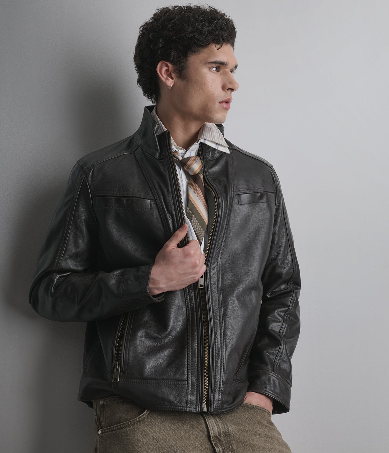 Dylan Genuine Leather Blazer Jacket | Wilsons Leather