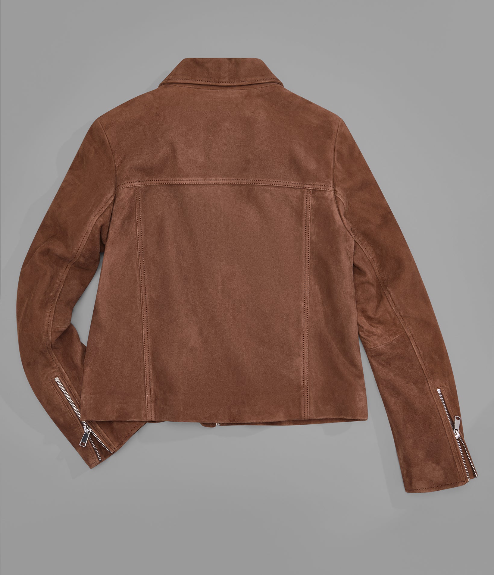 Monty Shirt Collar Zip Jacket | Wilsons Leather