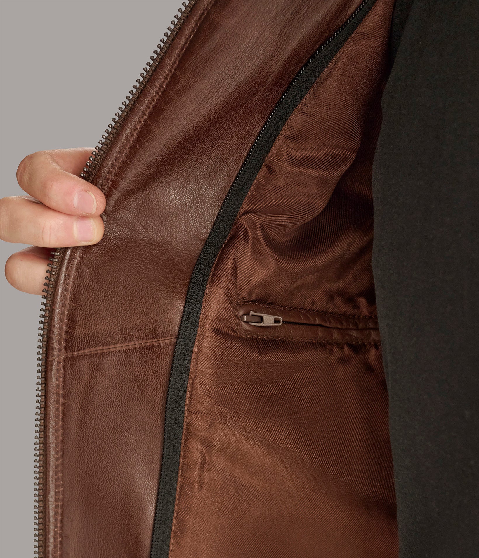 Jett Leather Jacket With Removable Hood | Wilsons Leather