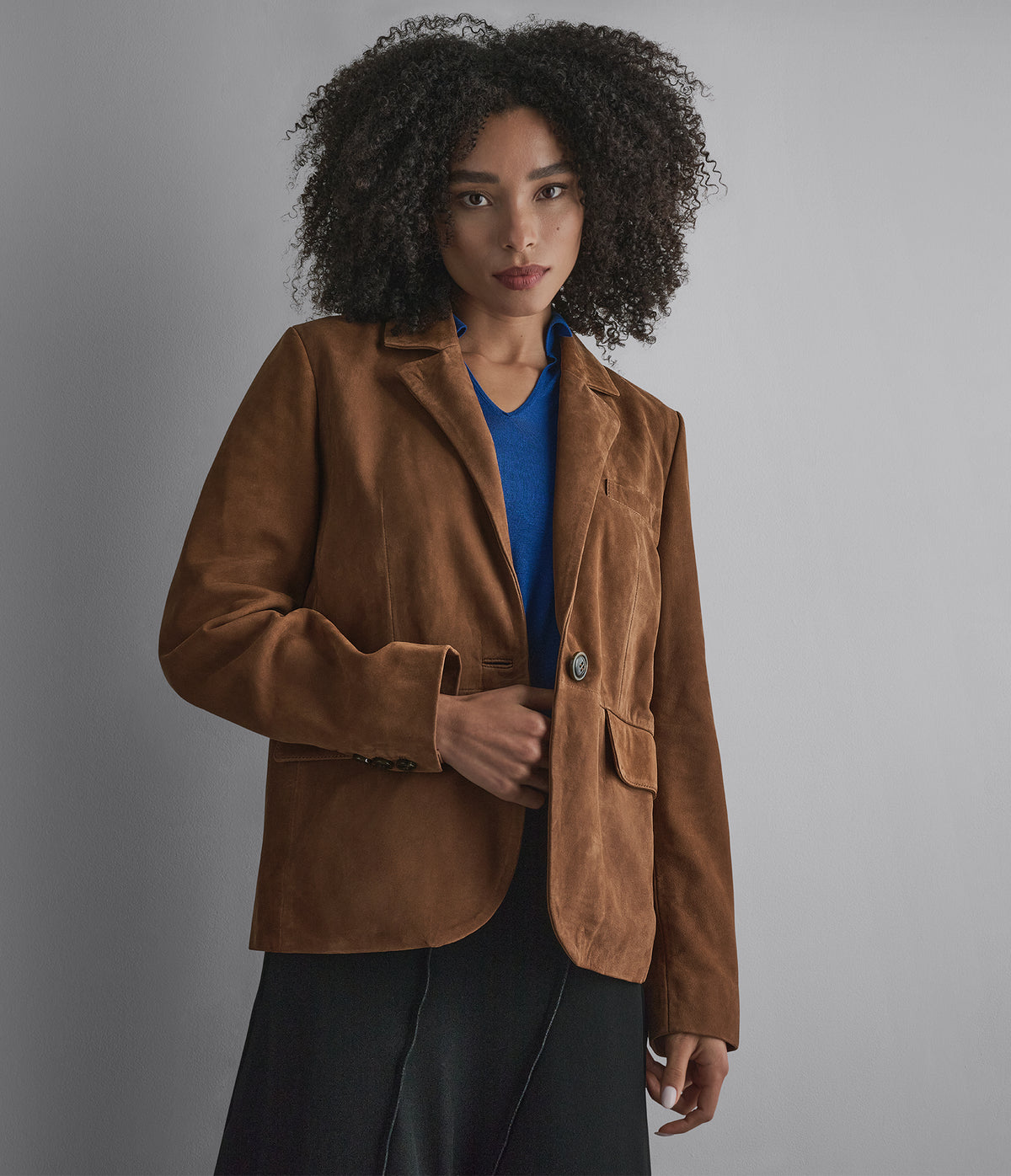 Natalie Suede Blazer View 7 | Women's Fall Edit