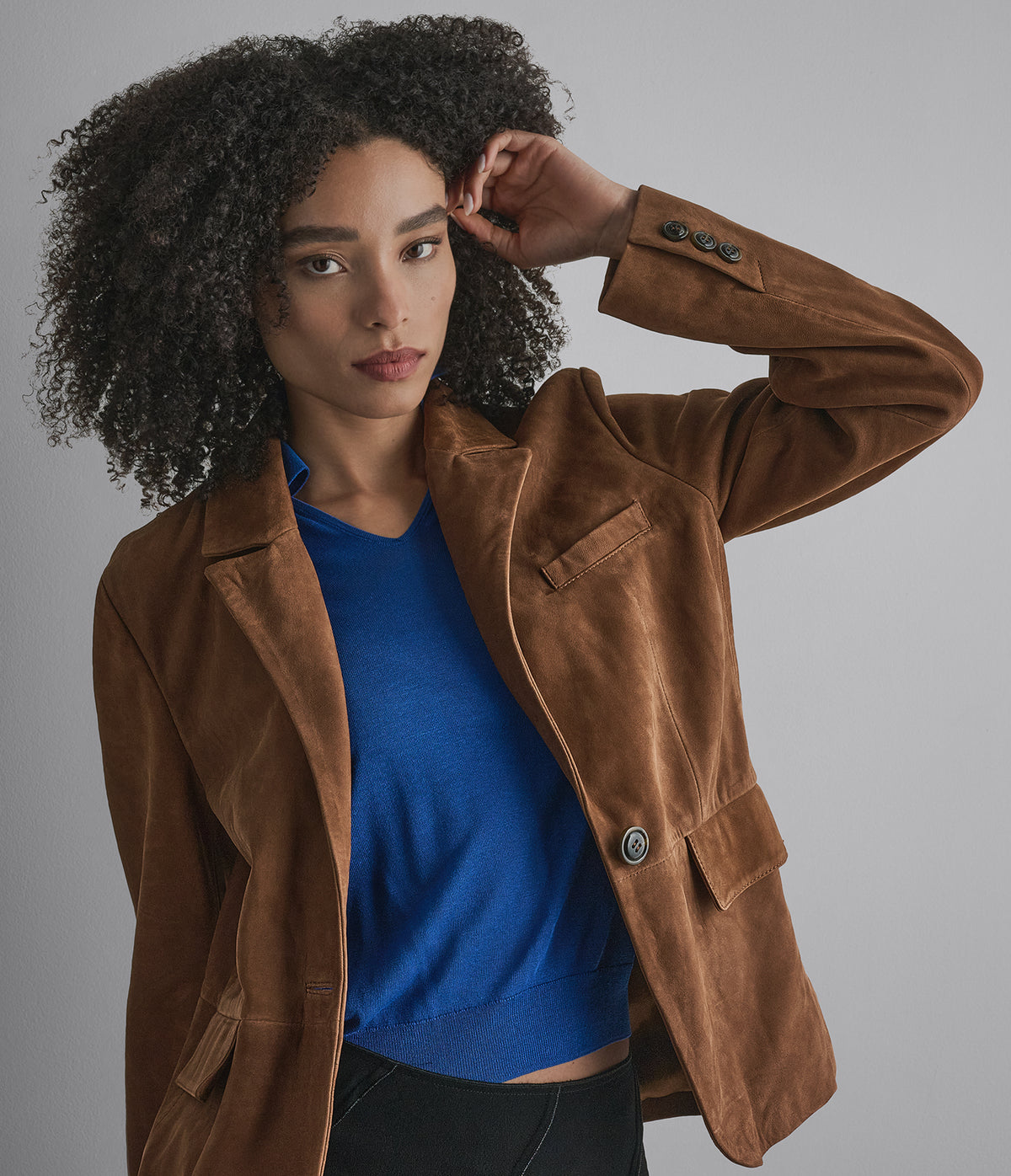 Natalie Suede Blazer View 6 | Women's Fall Edit