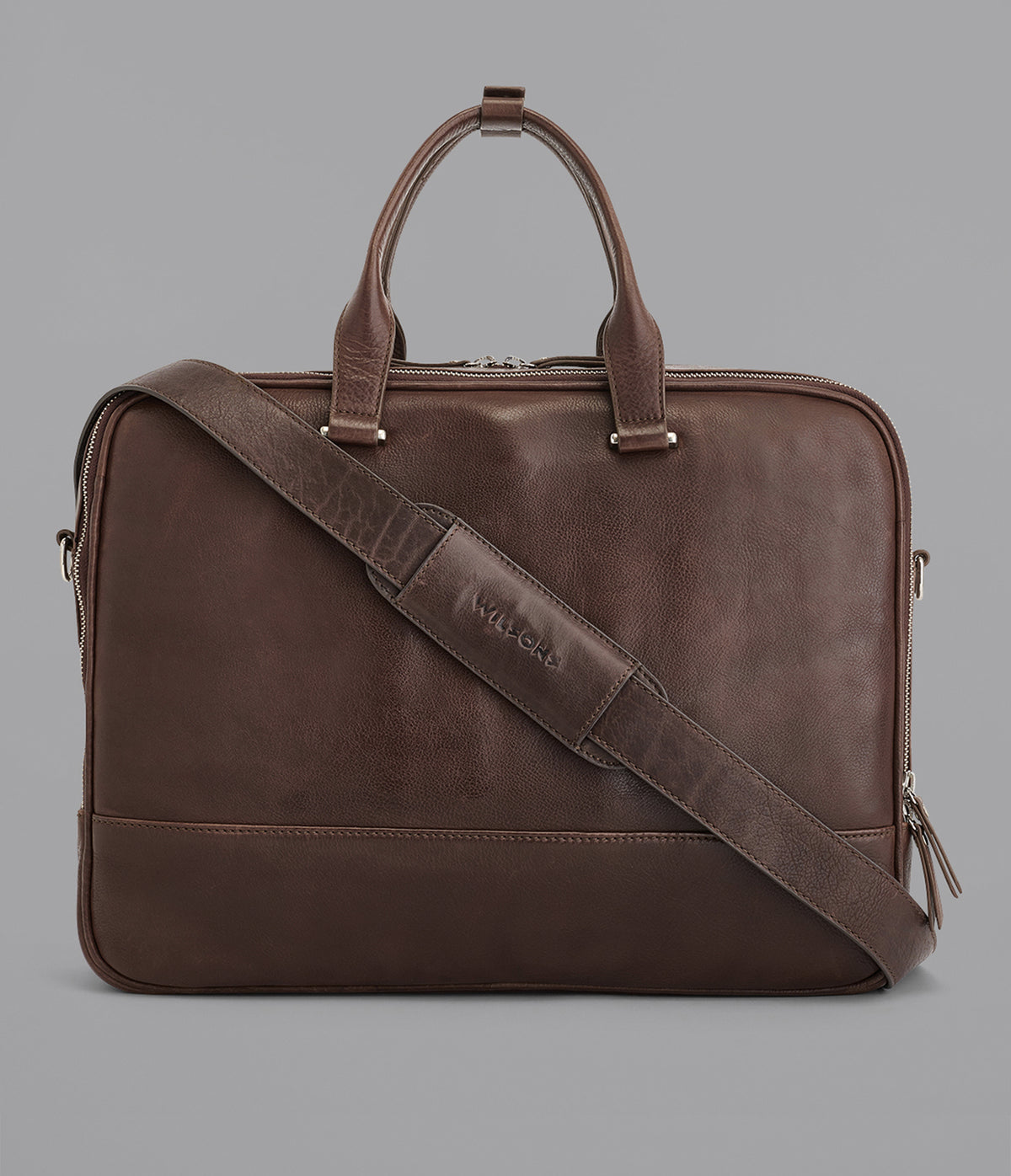 Maverick Leather Laptop Case View 1