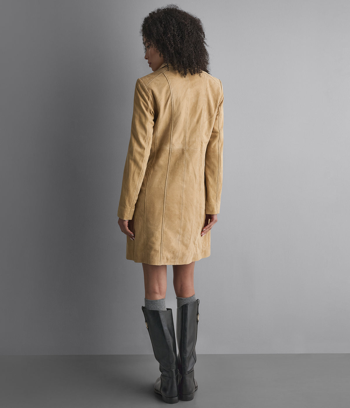 Nora Button Down Suede Trench Coat View 5 | Women's Fall Edit