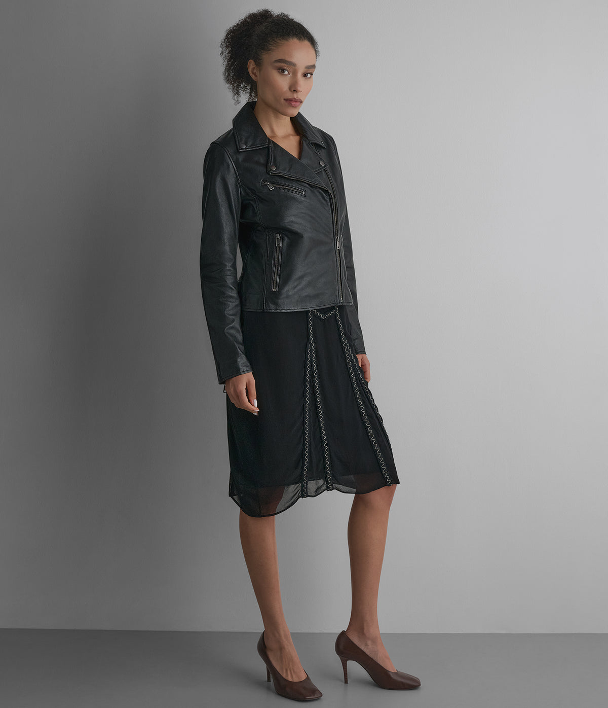 Delaney Leather Star Moto Jacket View 2 | Motorcycle Jackets
