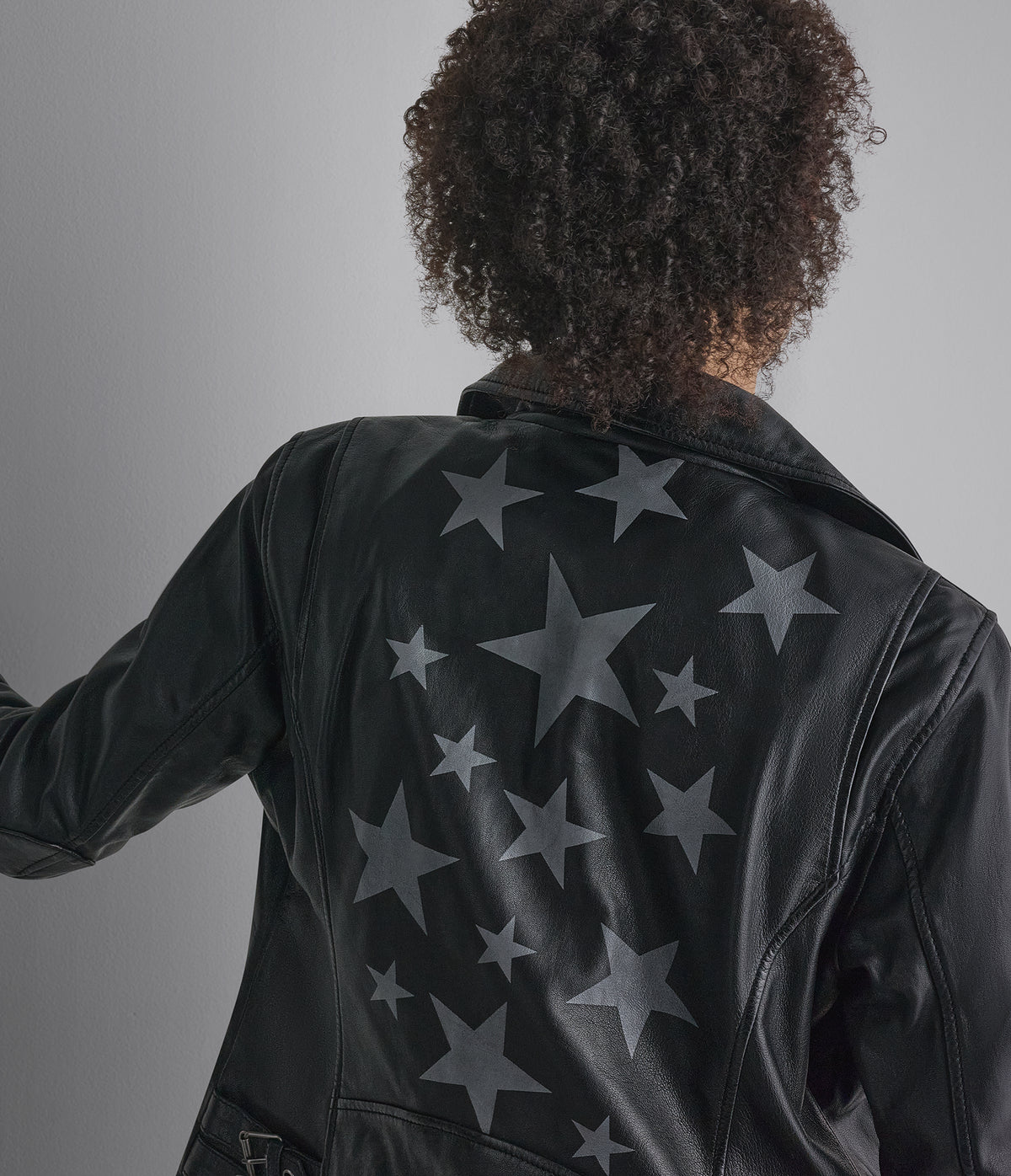 Delaney Leather Star Moto Jacket View 6 | Motorcycle Jackets