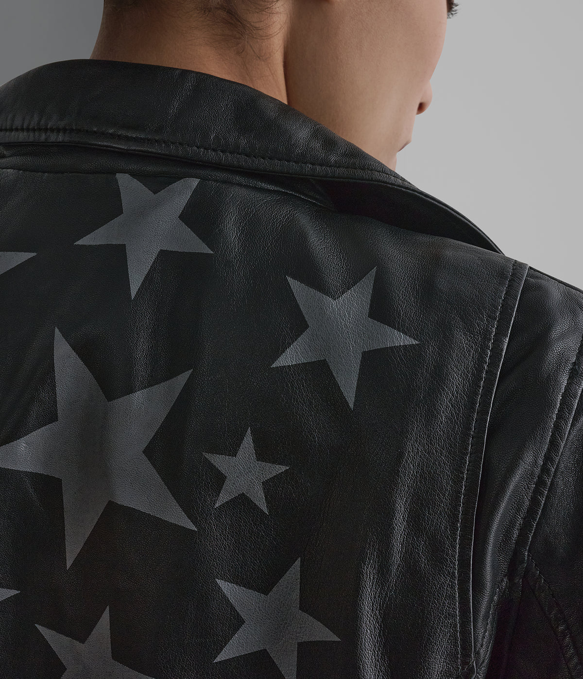 Delaney Leather Star Moto Jacket View 7 | Motorcycle Jackets