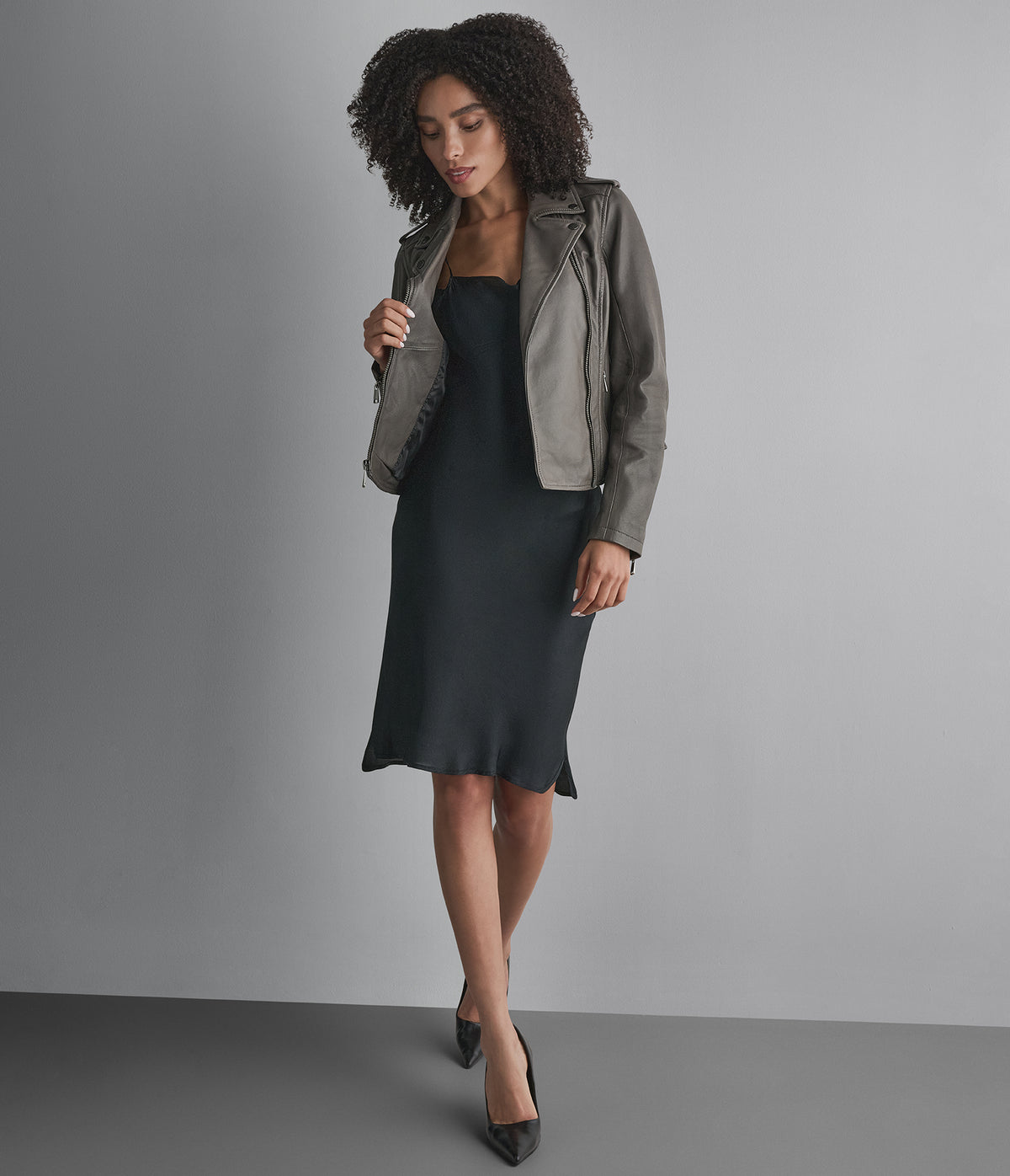 Madeline Quilted Moto Jacket View 5