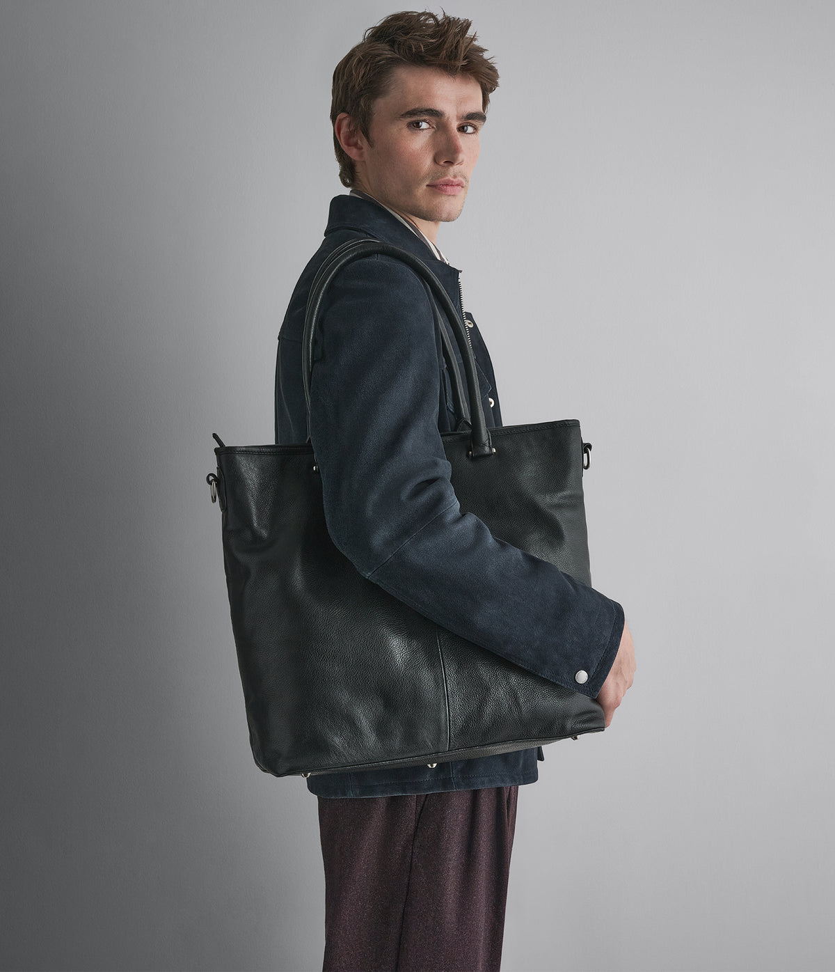 Wayne Twill Suede Shirt Jacket View 8