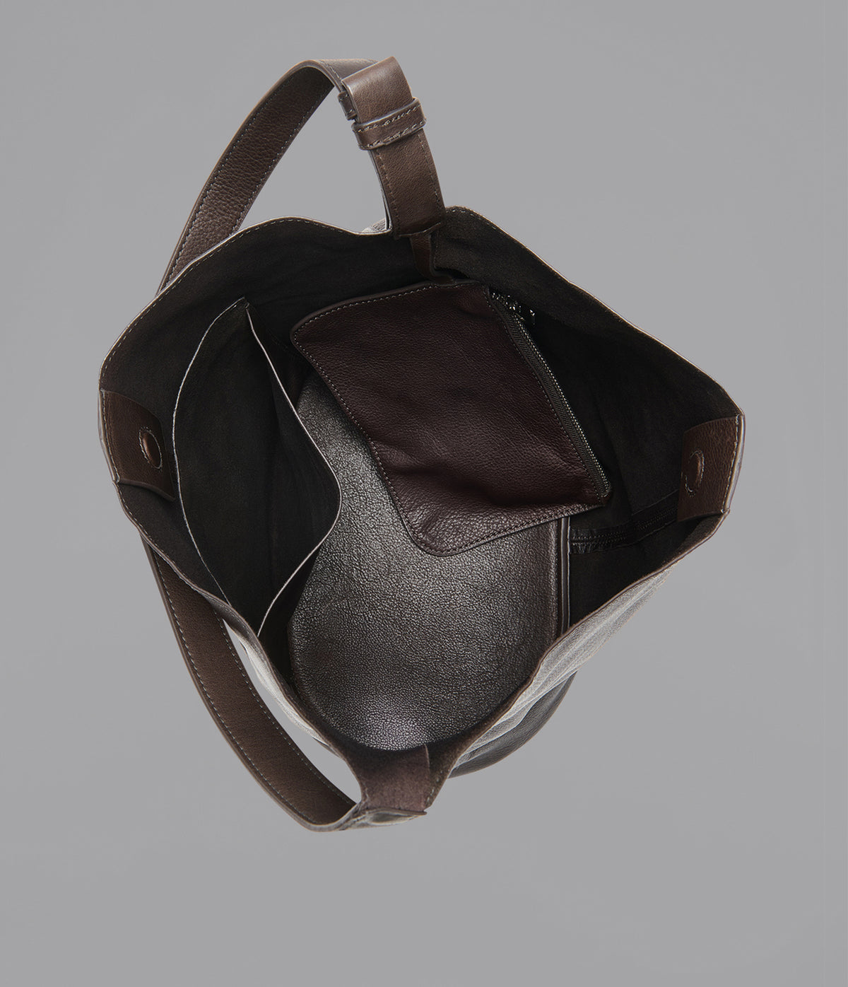 Sydney Asymmetrical Leather Tote View 4